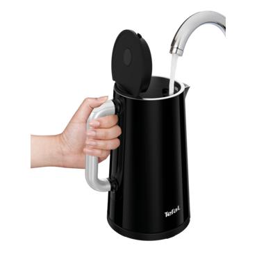 Tefal KO851 elkedel 1,7 L 1800 W Sort