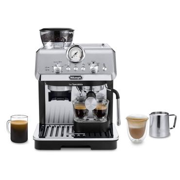 De'Longhi La Specialista Arte EC9155.MB - kaffemaskine med m&aelig;lkeskummer - 15 bar - sort metal