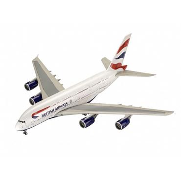 Revell A380-800 British Airways Model af fly Monteringssæt 1:144