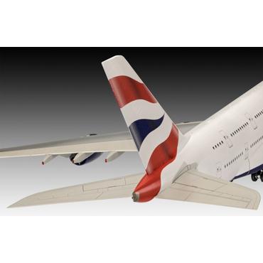 Revell A380-800 British Airways Model af fly Monteringssæt 1:144