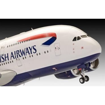 Revell A380-800 British Airways Model af fly Monteringssæt 1:144