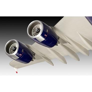 Revell A380-800 British Airways Model af fly Monteringssæt 1:144