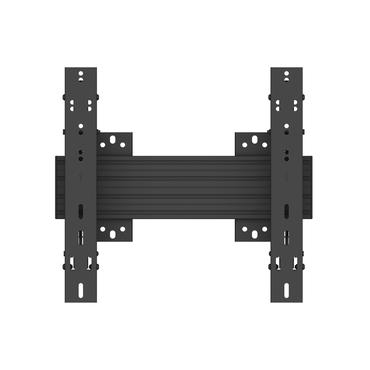 Multibrackets PRO Series M Wallmount Pro MBW1U Push In Pop Out konsol - f&ouml;r LCD-display - svart