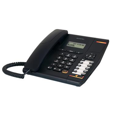 Alcatel Temporis 580 Analog/DECT-telefon Nummervisning Sort