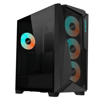 GIGABYTE C301 GLASS MID TOWER CASE BLACK