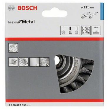 Bosch heavy for Metal st&aring;lborstskiva - f&ouml;r metall