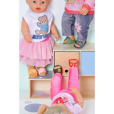 BABY born Slippers 3 ass. 43cm Dukkesko