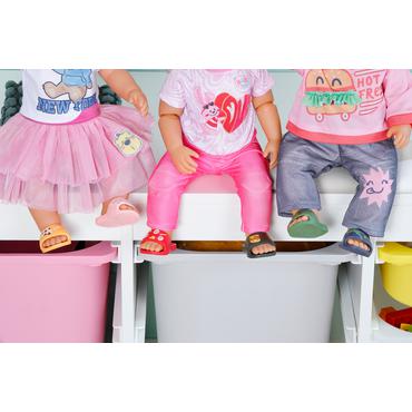 BABY born Slippers 3 ass. 43cm Dukkesko