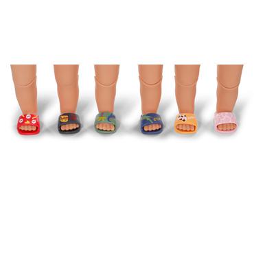 BABY born Slippers 3 ass. 43cm Dukkesko