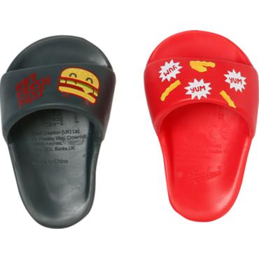 BABY born Slippers 3 ass. 43cm Dukkesko