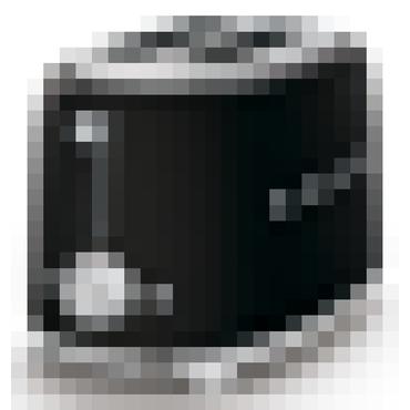 Smeg 50's Style Brødrister TSF01BLEU Sort