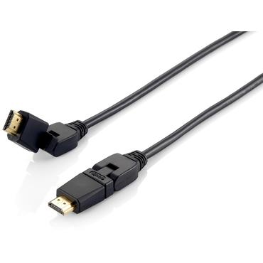 Equip 119365 HDMI-kabel 5 m HDMI Type A (Standard) Sort