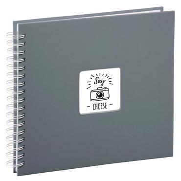 Hama Fine Art fotoalbum og arkbeskyttelse Gr&aring; 100 ark 10 x 15 cm Spiral indbinding