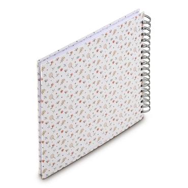 Hama Floral fotoalbum og arkbeskyttelse Flerfarvet 100 ark Spiral indbinding
