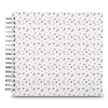 Hama Floral fotoalbum og arkbeskyttelse Flerfarvet 100 ark Spiral indbinding