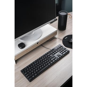 Savio KB-01 keyboard Home/Office USB QWERTY US English Black