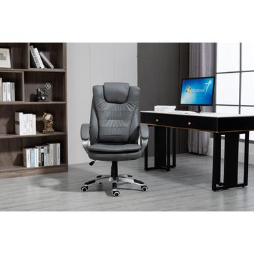 Activejet heated office chair with massage YK7304 grey