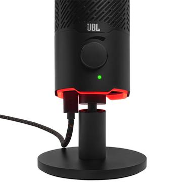 JBL Quantum Stream USB-Mikrofon mit zweifachem Kondensator f&uuml;r Streaming schwarz