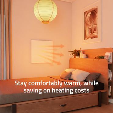 Hombli smartes Infrarot Glas Heizpanel 2024 400W weiÃ