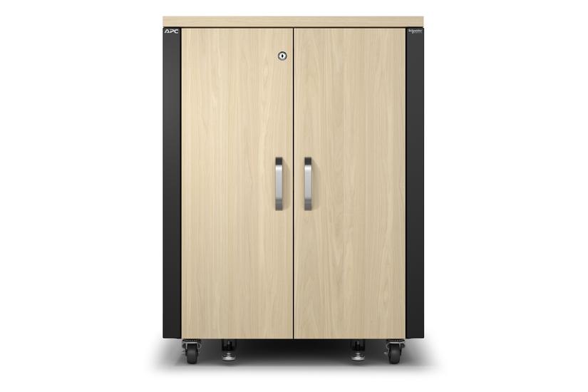 APC NetShelter - rack (horisontell) - ljudisolerad - 17U