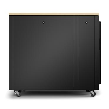 APC NetShelter - rack (horisontell) - ljudisolerad - 17U