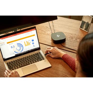 HP USB-C/A Universal Dock G2 - dockingstation - USB-C - HDMI, 2 x DP - GigE