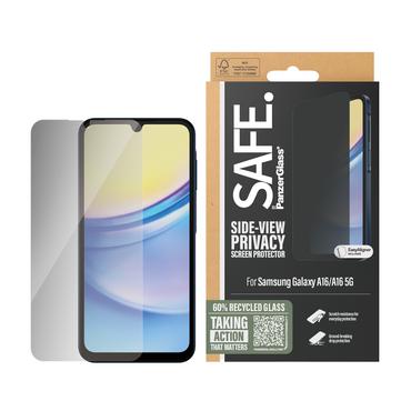PanzerGlass SAFE. by ® Privacy Skærmbeskyttelse Samsung Galaxy A16 | A16 5G | Ultra-Wide Fit