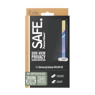 PanzerGlass SAFE. by ® Privacy Skærmbeskyttelse Samsung Galaxy A16 | A16 5G | Ultra-Wide Fit