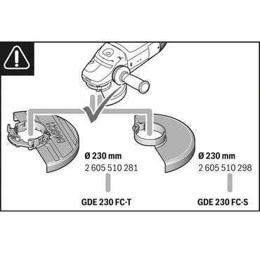 Bosch GDE 230 FC-T Professional - dammutsugningssystem