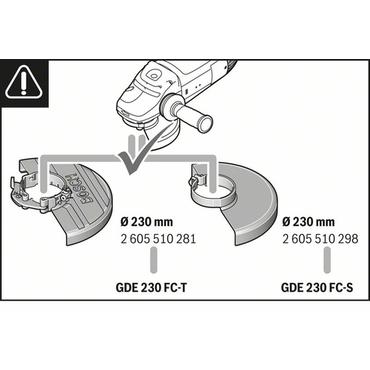 Bosch GDE 230 FC-T Professional - dammutsugningssystem