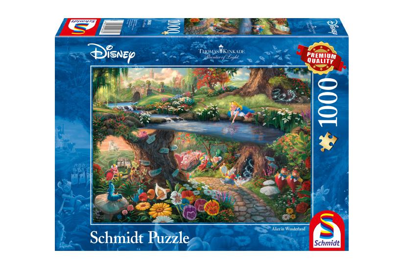 Schmidt Spiele 59636 puslespil Kontur puslespil 1000 stk Tegnefilm