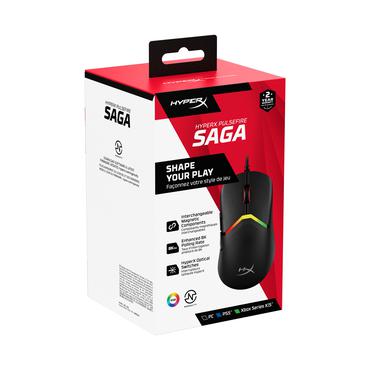 HyperX Pulsefire Saga Wireless Gaming Mouse (sort)