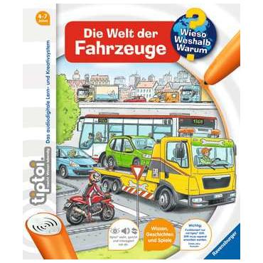 Ravensburger tiptoi Die Welt der Fahrzeuge 32912 Malebog/album