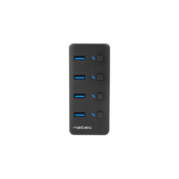 NATEC MANTIS USB 2.0 Type-B 5000 Mbit/s Sort