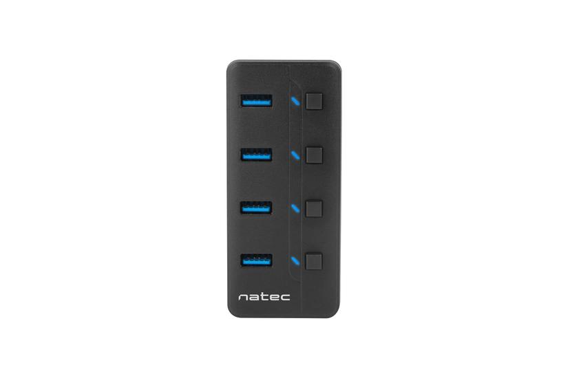NATEC MANTIS USB 2.0 Type-B 5000 Mbit/s Sort