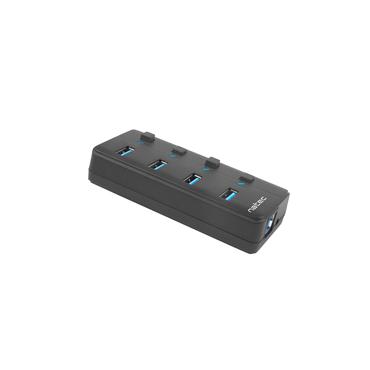 NATEC MANTIS USB 2.0 Type-B 5000 Mbit/s Sort
