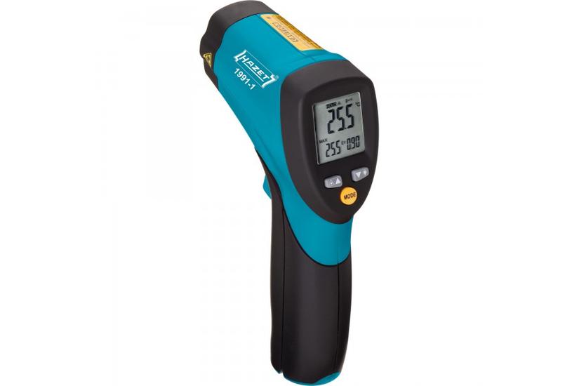 HAZET 1991-1 h&aring;ndholdt termometer Sort &deg;C -50 - 550 &deg;C Indbygget sk&aelig;rm