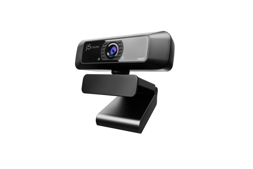 j5create JVCU100 - Webbkamera - f&auml;rg - 2 MP - 1920 x 1080 - ljud - USB 2.0 - MJPEG, H.264, YUV2 - DC 5 V