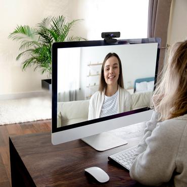 j5create JVCU100 - Webbkamera - f&auml;rg - 2 MP - 1920 x 1080 - ljud - USB 2.0 - MJPEG, H.264, YUV2 - DC 5 V