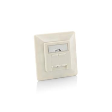 Equip 125772 stikkontakt RJ-45 Hvid