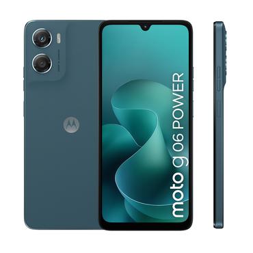 Motorola moto g06 power 17,5 cm (6.88") Dual SIM Android 15 4G USB Type-C 4 GB 64 GB 7000 mAh Blå