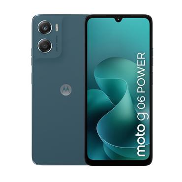 Motorola moto g06 power 17,5 cm (6.88") Dual SIM Android 15 4G USB Type-C 4 GB 64 GB 7000 mAh Blå