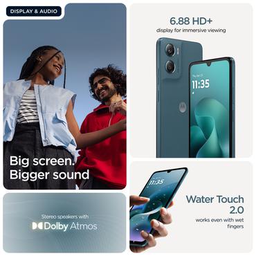 Motorola moto g06 power 17,5 cm (6.88") Dual SIM Android 15 4G USB Type-C 4 GB 64 GB 7000 mAh Blå
