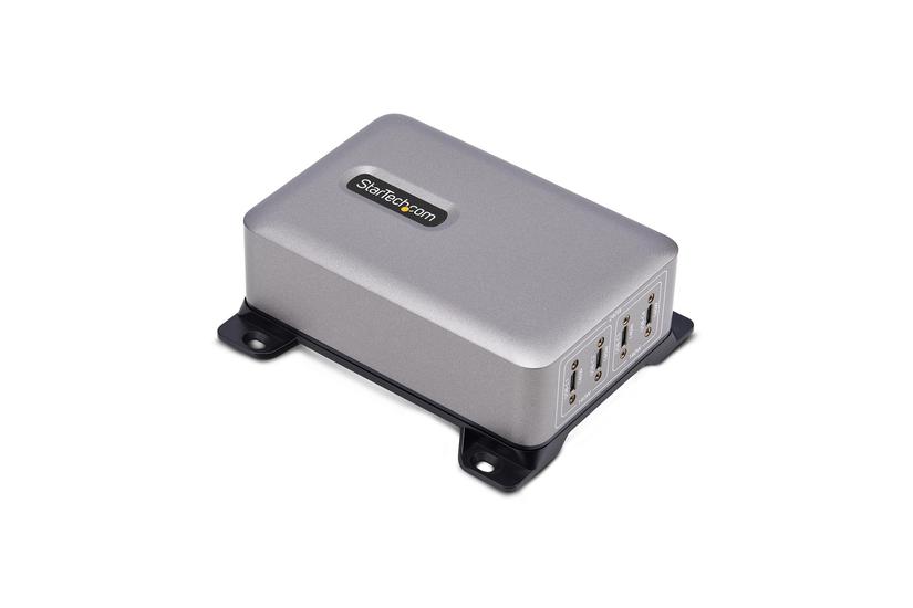 StarTech.com 4-Port USB-C Charger, 240W Total, Single Port 140W EPR str&ouml;madapter - med ytsmonteringsf&auml;ste - 24 pin USB-C - 240 Watt