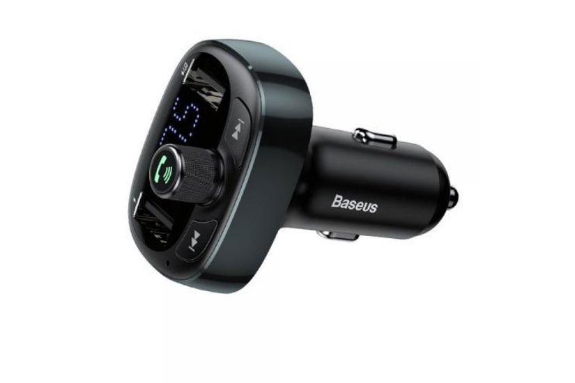 Baseus CCTM-01 FM-sender 87,5 - 108 MHz Cigartænder Sort