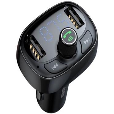 Baseus CCTM-01 FM-sender 87,5 - 108 MHz Cigartænder Sort