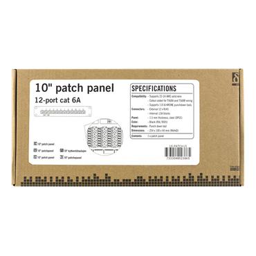 DELTACO 10-PATCH15 - patch-panel - 10"