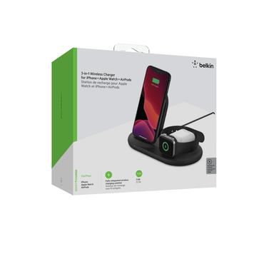 Belkin BoostCharge trådløs opladningsstander - 7.5 Watt