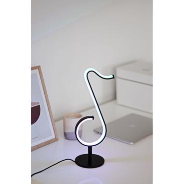 Activejet MELODY RGB LED-musikdekorationslampe med fjernbetjening og app, Bluetooth