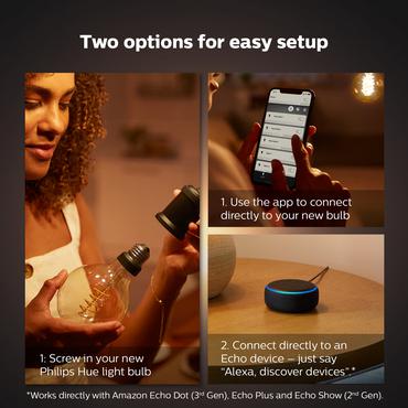 Philips Hue E27 W 7.2W Filament G125